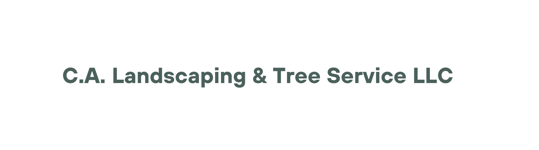 C A Landscaping Tree Service LLC